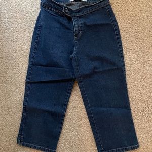 New Mavi Blue jean stretchy pedal pusher jeans size 28